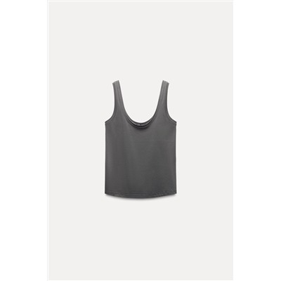 STRAPPY MERCERISED THREAD TOP