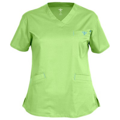 Med Couture Scrubs V-Neck Top