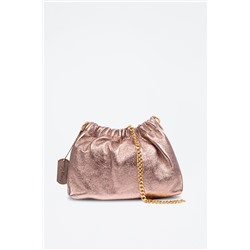Bandolera de piel Ascea - Dorado