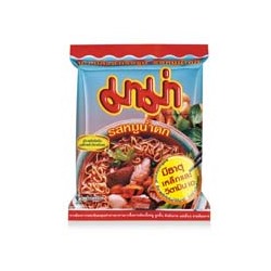 Лапша тайская быстрого приготовления со вкусом блюда Нам Ток Му от Mama 55 гр/Mama Instant Noodles Moo Nam Tok Flavour 55 gr