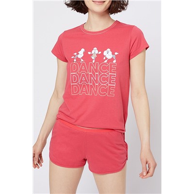 Camiseta Penny Coral