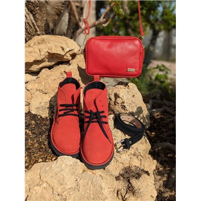 Ab. Zapatos 1619 New R · FUEGO+Pelle 21-20 (370) Rojo+Ab.Z cinturón 160 negro АКЦИЯ