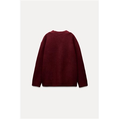 PLAIN KNIT CARDIGAN