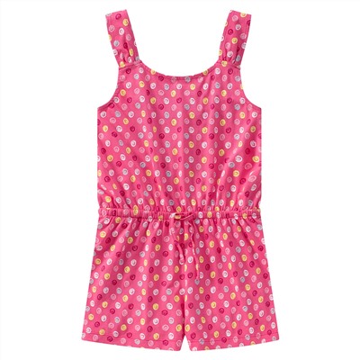Mädchen Jumpsuit mit bunten Pünktchen