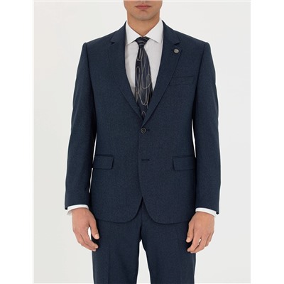 Lacivert Slim Fit Takım Elbise