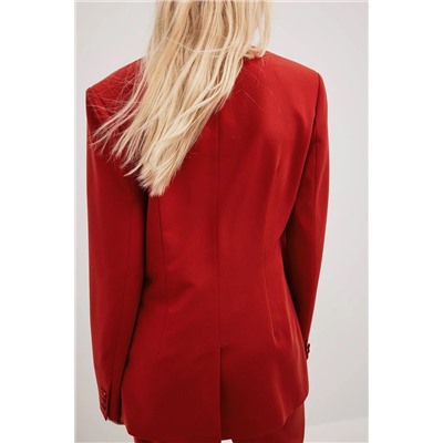 Blazer mit einzelnem Knopf
