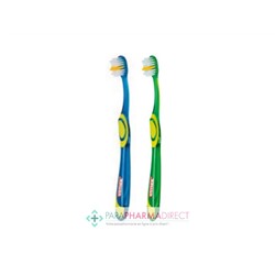 Elmex Anti-Caries Brosse à Dents Junior 6 à 12 ans SOUPLE x2Lot  × 2