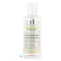 SVR SEBIACLEAR EAU MICELLAIRE - Nettoyant Démaquillant, Purifiant 75ml