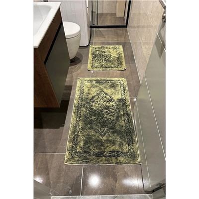 hayathome Makinede Yıkanabilir Saf Pamuk Banyo Paspas Takımı osmanlı paspas