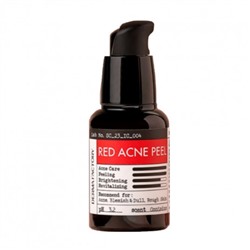 Derma Factory RED ACNE PEEL Смываемая сыворотка для проблемной кожи 30мл