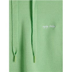 Pullover mit Reißverschluss und Kapuze