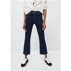 Jeans bootcut tiro alto -  Mujer | MANGO OUTLET Melilla