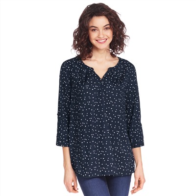 Damen Bluse mit Pünktchen