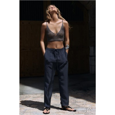 PANTALÓN FLUIDO TOBILLERO
