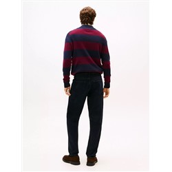 Black Wash Tapered Relaxed Jean