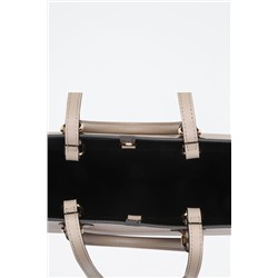 Bolso de piel Alana Beige
