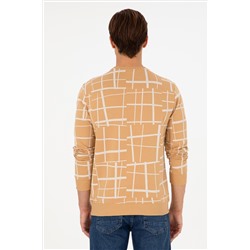 Erkek Camel Sweatshirt