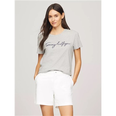 Signature Logo Crewneck T-Shirt