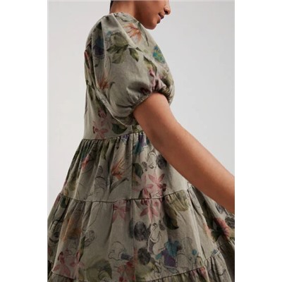 Vestido camoflower Mickey Mouse