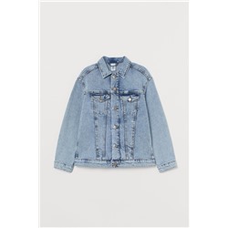 Oversized Jeansjacke