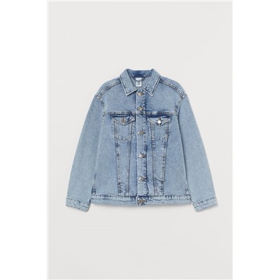 Oversized Jeansjacke