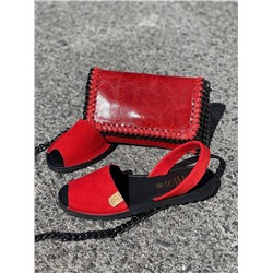 Ab.Zapatos • 3106-8 • Fuego+Pelle CANDELA rojo