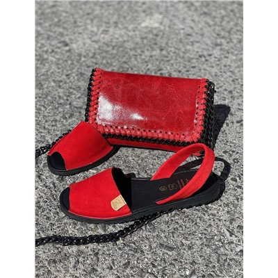 Ab.Zapatos • 3106-8 • Fuego+Pelle CANDELA rojo