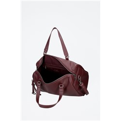 Bolso bowling Mara Burdeos