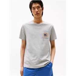 Nautical Flag Logo Pocket T-Shirt