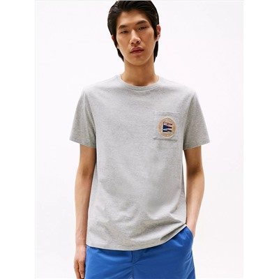 Nautical Flag Logo Pocket T-Shirt