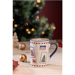 Reve Lucien Kupa - Beyaz/Mavi - 280 ml