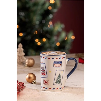 Reve Lucien Kupa - Beyaz/Mavi - 280 ml