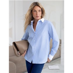 Блузка прямого силуэта