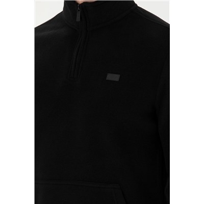 Erkek Siyah Sweatshirt