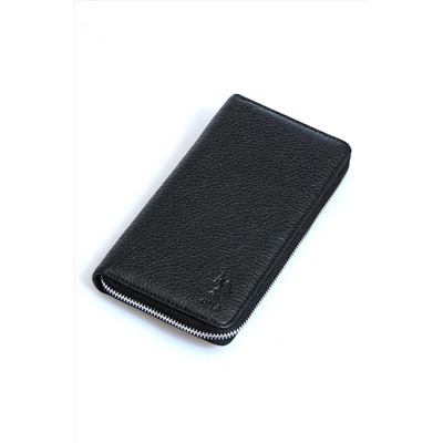 U.S. Polo Assn. Hakiki Deri Plcuz2156 Siyah Unısex Cüzdan&kartlık&telefonluk PLCUZ2156