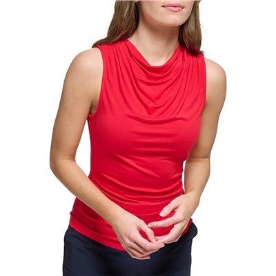 Tommy Hilfiger Sleeveless Cowl Neck Blouse