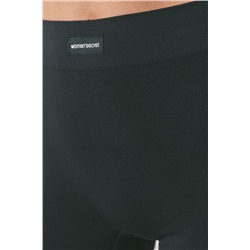 Pantalón corto sin costuras negro