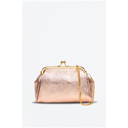 Bandolera de piel Ambivere Rosa dorado - Firenze Artegiani