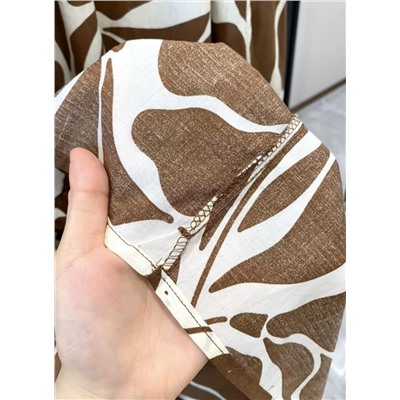 Лёгкое платье из тонкого хлопка с красивым и актуальным принтом 🤩  Экспорт   Материал: 100% хлопок