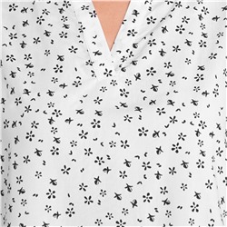 Damen Bluse mit Allover-Print