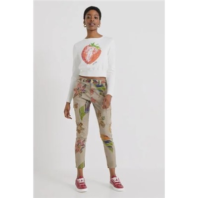 Jersey cropped fresa