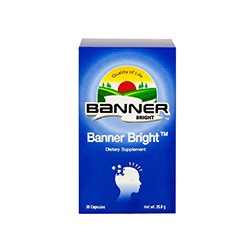 БАД "Banner Bright" для мозга от Banner 30 капсул / Banner Bright 30 Caps