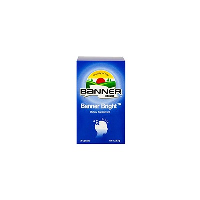 БАД "Banner Bright" для мозга от Banner 30 капсул / Banner Bright 30 Caps
