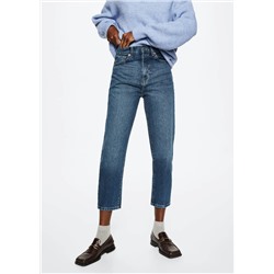 Jeans mom tiro alto -  Mujer | MANGO OUTLET España