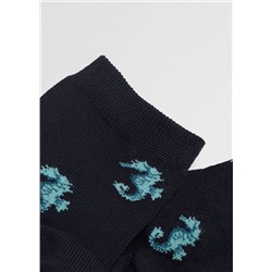 Kurze Socken mit Allover-Muster für Kinder