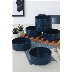 Keramika İndigo Mavi Stackable Çorba Kasesi 14 Cm 6 Adet ST038606F414A000000MAKA500