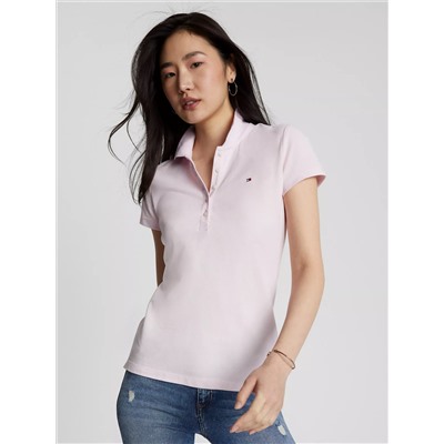Slim Fit Stretch Cotton Polo