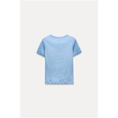 T-SHIRT WITH BACK SEAM