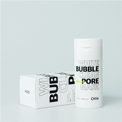 White Bubble Clean Pore Mask Кислородная маска для глубокого очищения пор