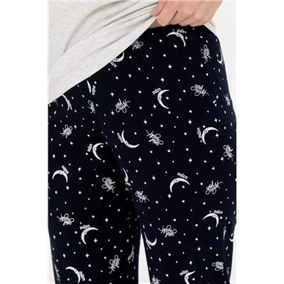 Kadın Lacivert Pijama Takımı